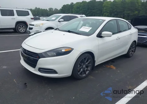 2016 Dodge Dart Se from USA, damaged, VIN 1C3CDFAA6GD767340